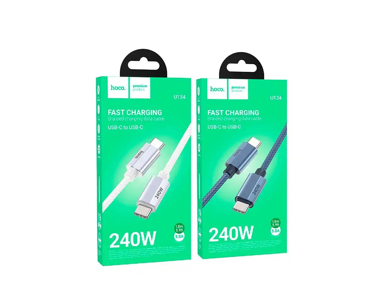 Hoco шнур Primero TypeC TypeC 240W 1.8m. U134