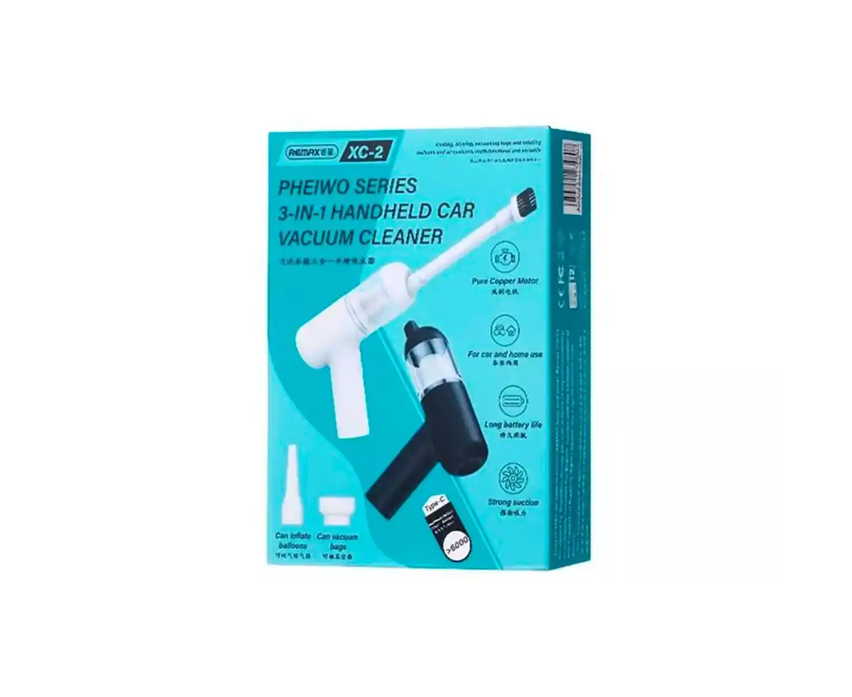 Remax пылесос автомобильный Pheiwo XC-2