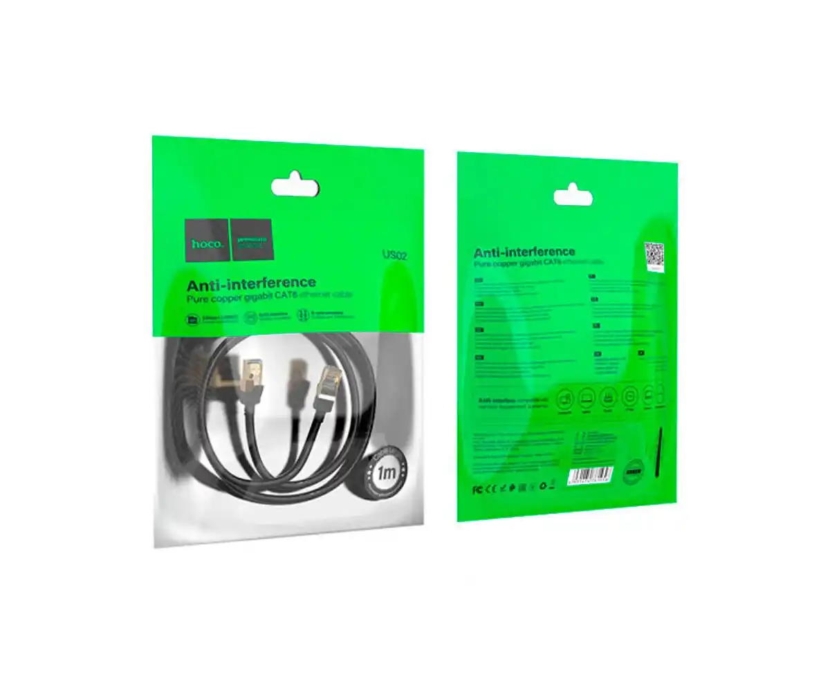 Hoco кабель патч-корд RJ45 -1m US07