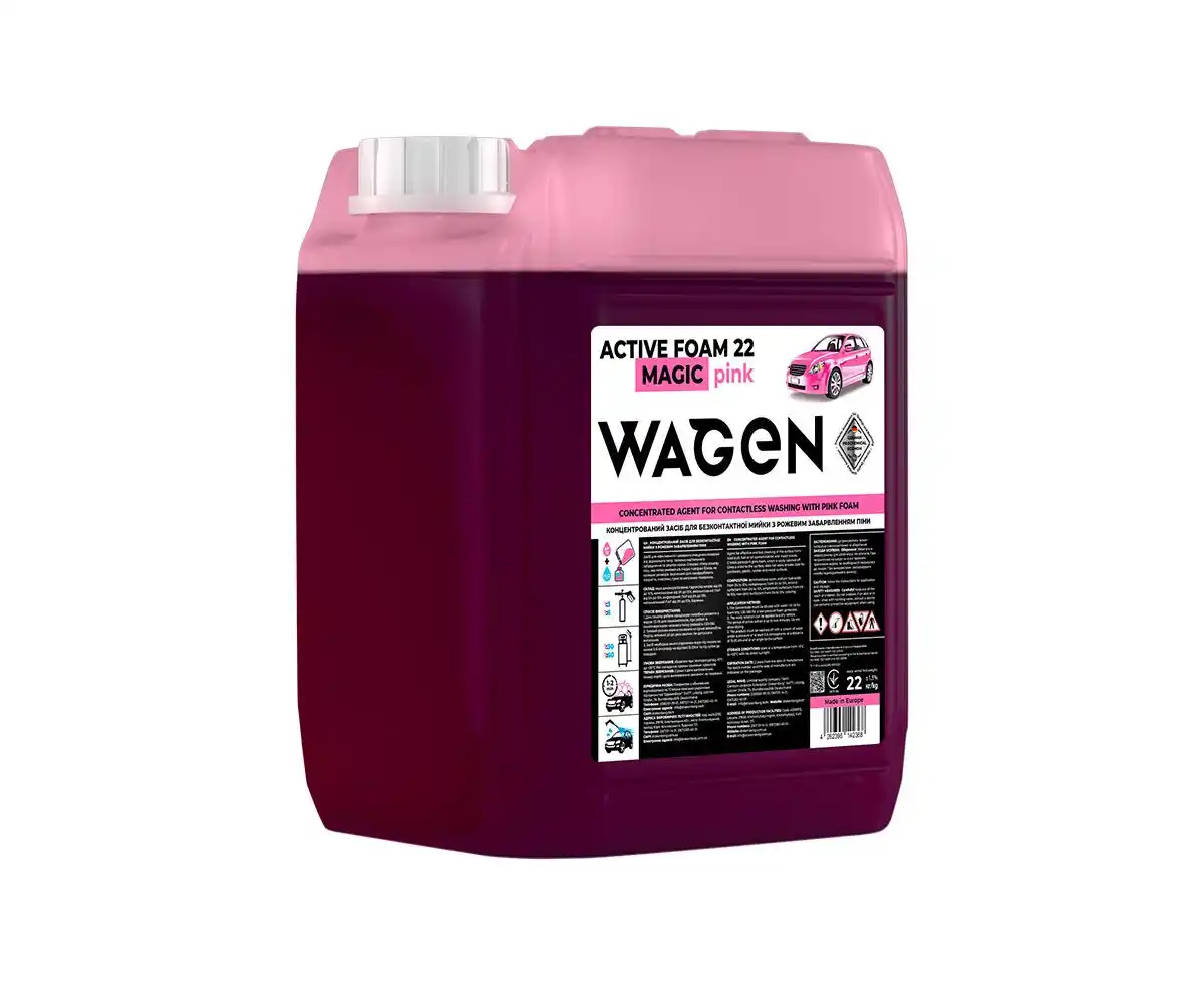 WAGEN Spuma Activa "ACTIVE FOAM 22 MAGIC PINK", 22 kg