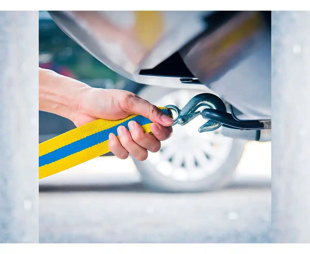 Funie de tractiune cu cirlige 3,5 t 5 m