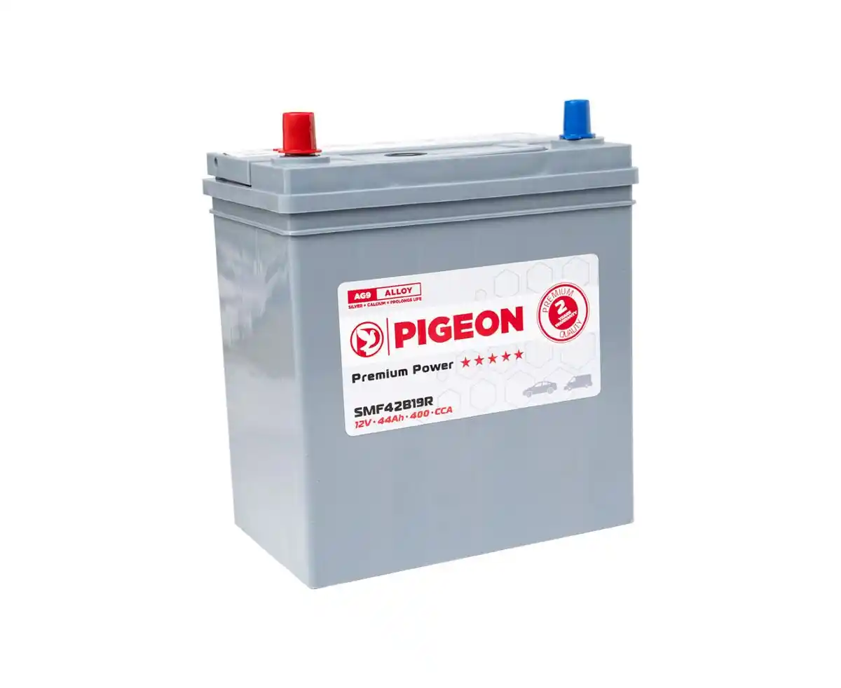 PIGEON SMFL(-;+) 44B19R 12V 44Ah 400A