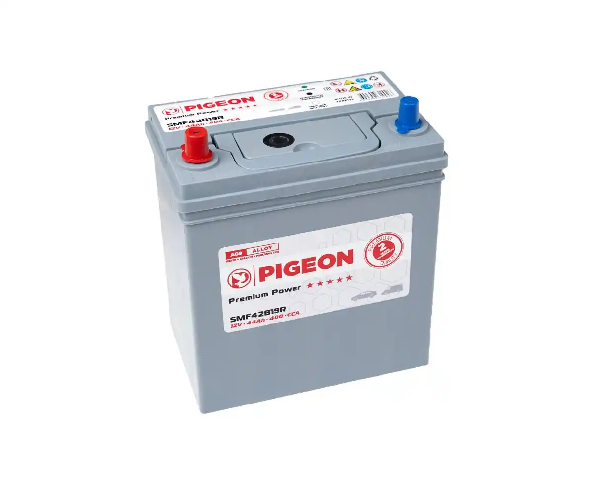 PIGEON SMFL(-;+) 44B19R 12V 44Ah 400A