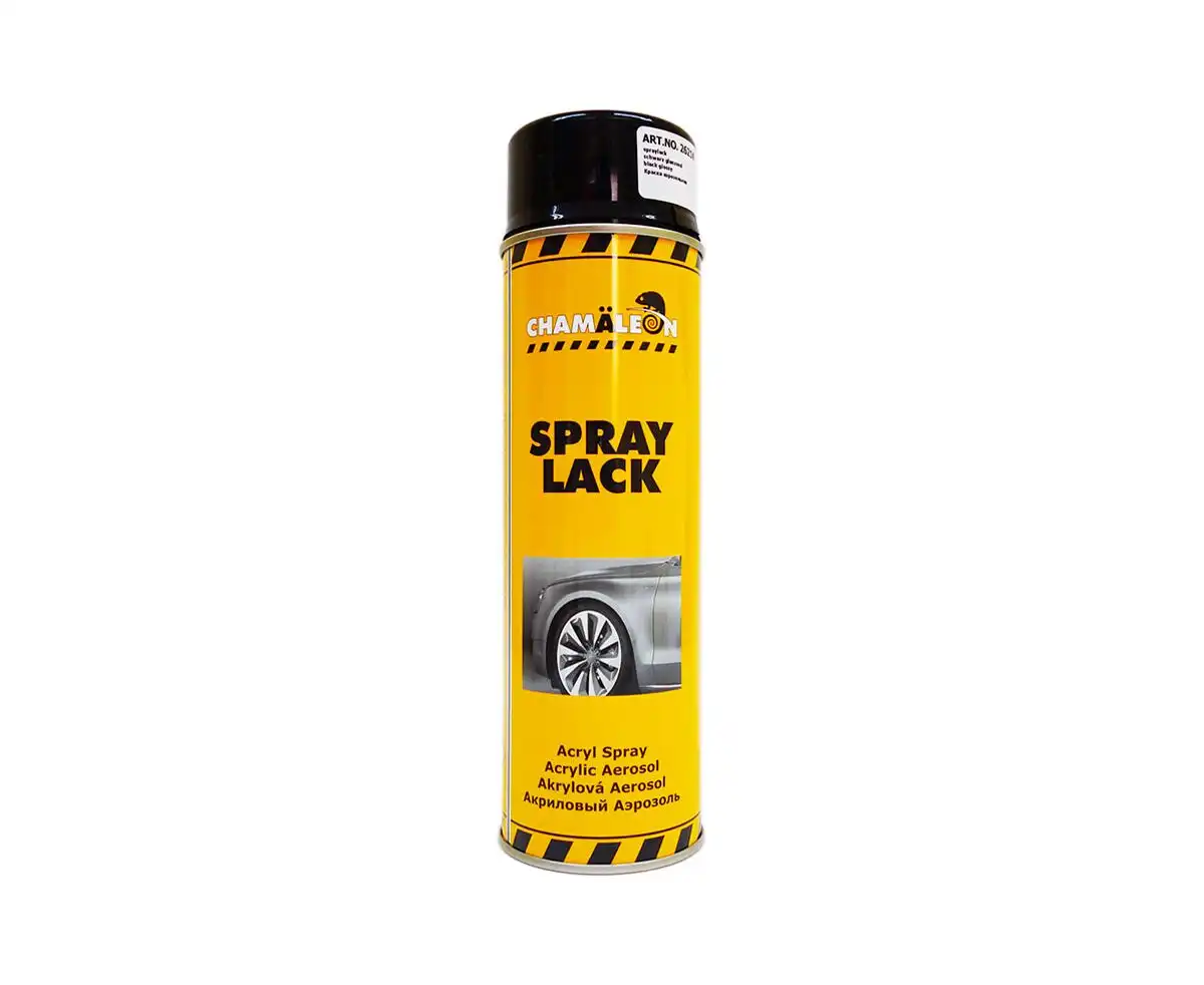 26214 Aerosol negru lucios 500 ml