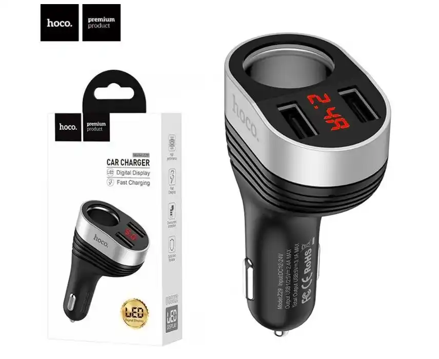 Hoco прикуриватель Z29