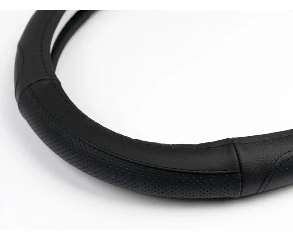 Чехол на руль кожаный разные L