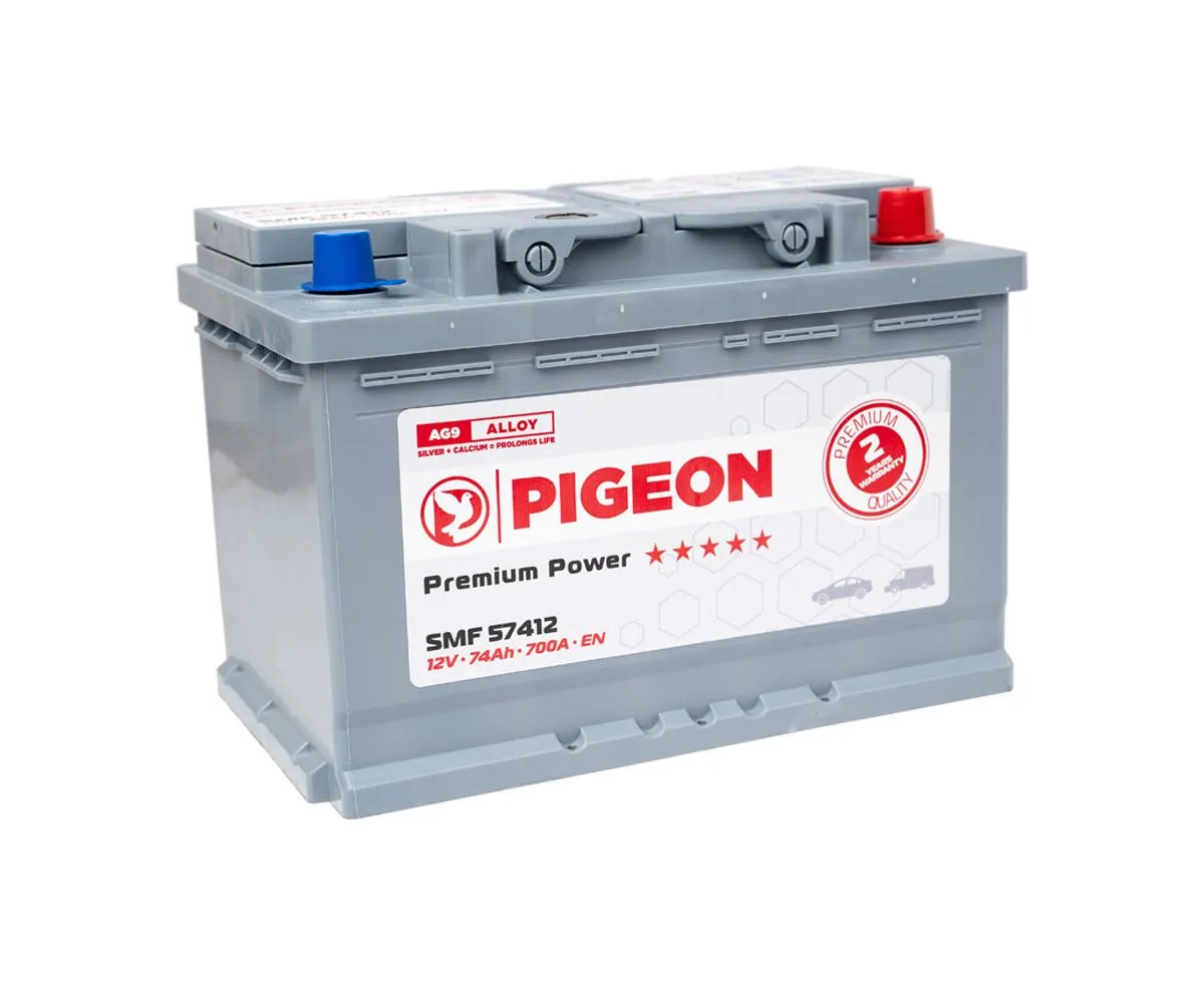 Аккумулятор PIGEON SMF 57412 12V 74Ah 700A