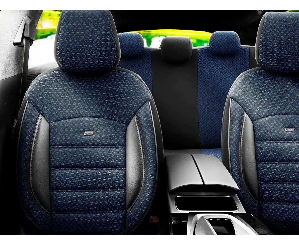 Чехлы на сиденья OTOM Sport 2+1 синий