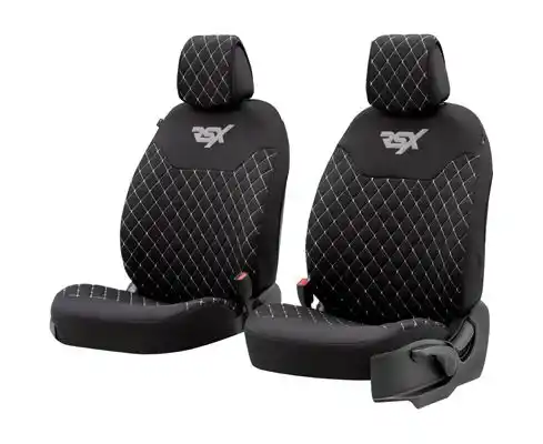 Накидка на сиденье 2 шт OTOM RSX чер/красн