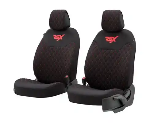 Накидка на сиденье 2 шт OTOM RSX чер/белый