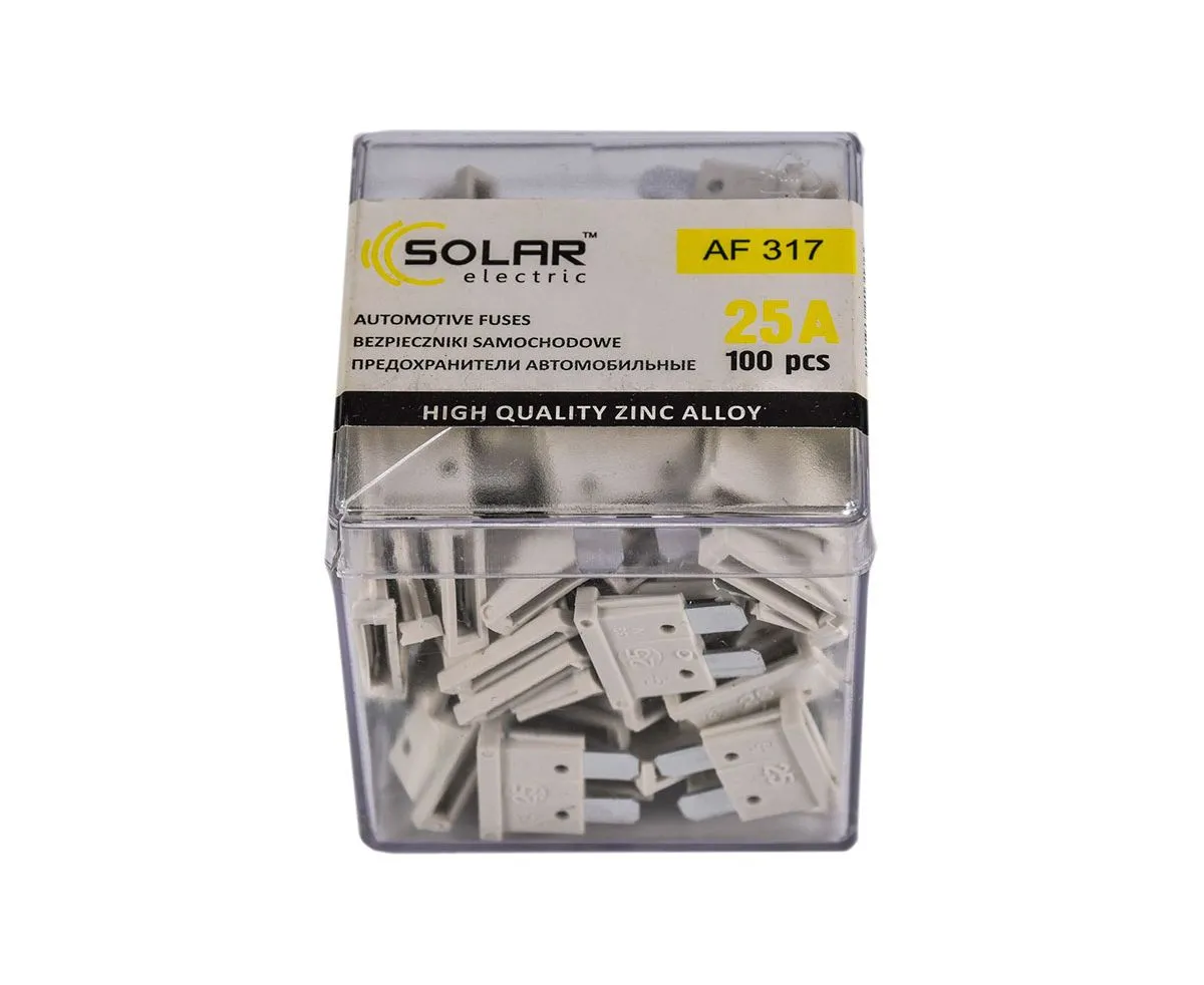 Cumpara  Siguranțe - Предохранитель FX SOLAR 25А -100 штук AF317..