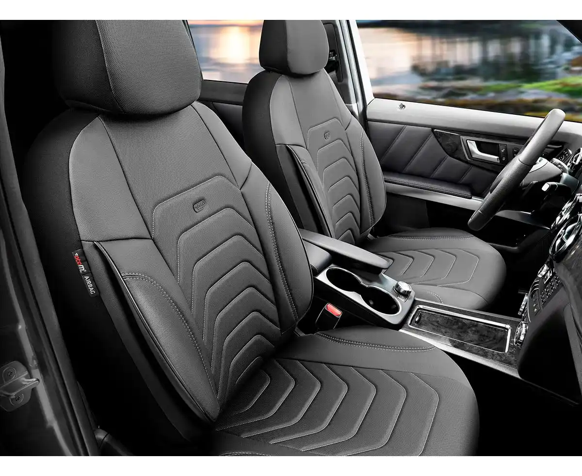 Чехлы на сиденья OTOM CORE черные COR3201 2+1