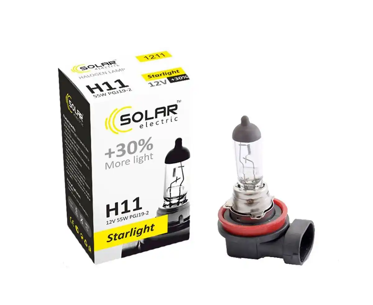 Solar H11 24V 70W PGJ19-2 Starlight+30% box