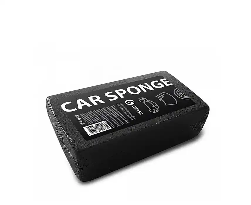 Grass Губка автомобильная черная 19..