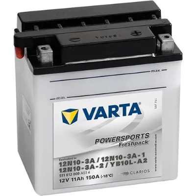 Acumulator 12V 11AH 150A(EN) cleme 0 (136x91x146) YB10L-A2 (CB10L-A2)
