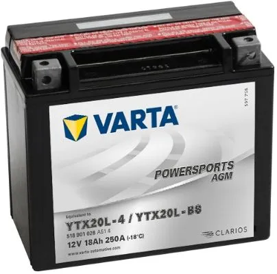 Аккумулятор 12V 18AH 250A(EN) клемы..