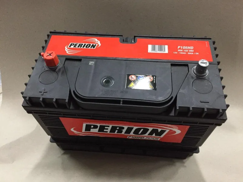 Acumulator 105AH 800A(JIS) cleme 0/1 (330x172x240) T3 050 cleme по центру