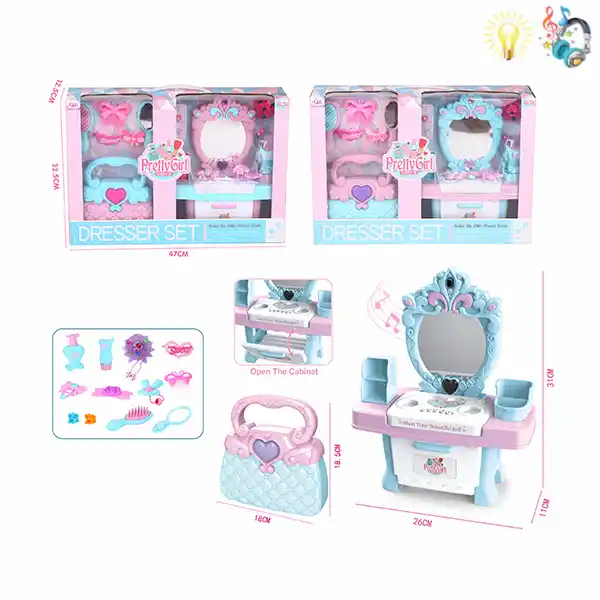 Набор для красоты с музыкой и огнями