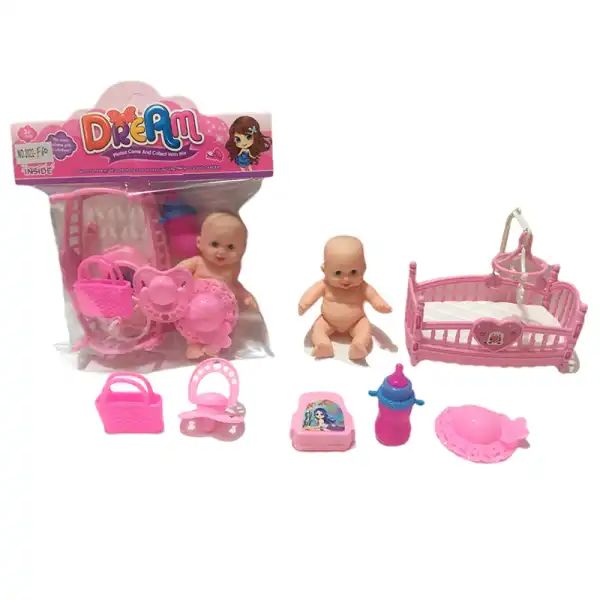 Кукла-младенец с аксессуарами