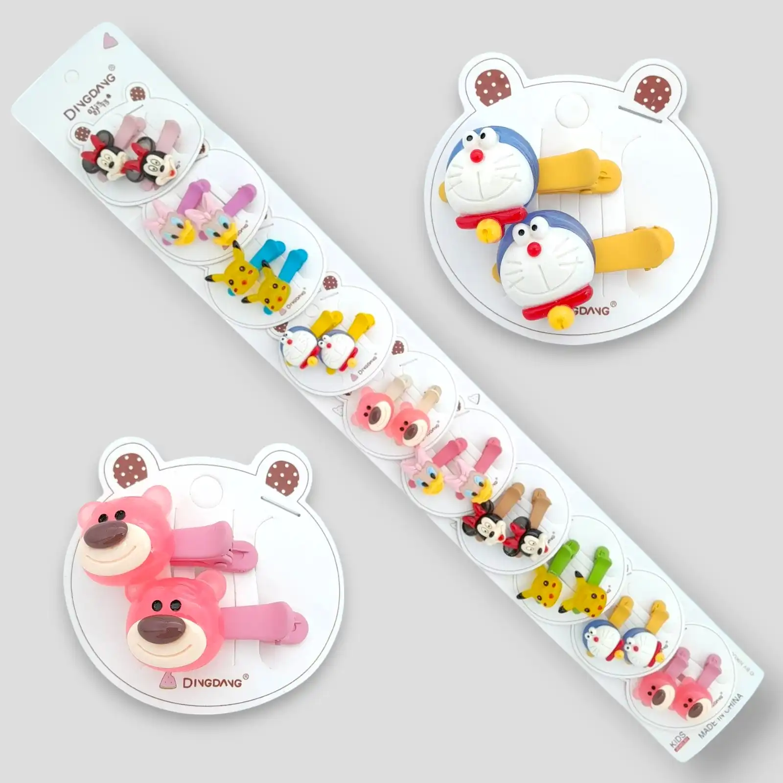 Заколка  с животным (2 шт)