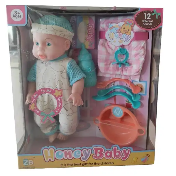 Кукла-младенец с аксессуарами