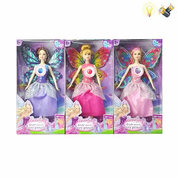 Кукла с огоньками