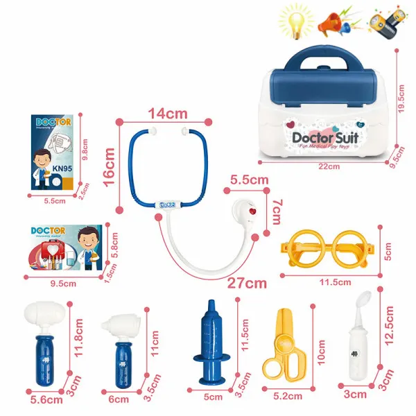 Set doctor cu sunete si lumini