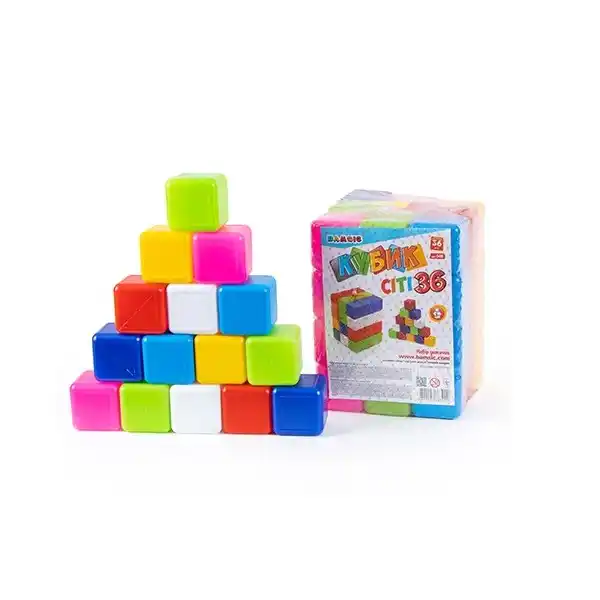 Набор кубиков (36 шт)