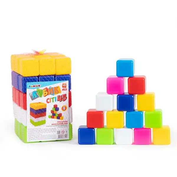 Набор кубиков (45 шт)