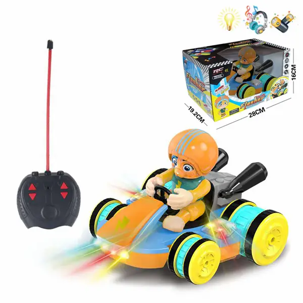 Masina cu R/C cu muzica si lumini  (reparat)