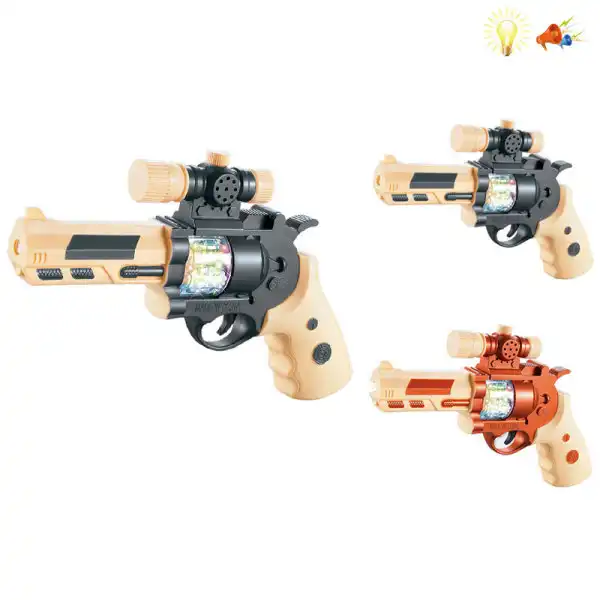 Пистолет с музыкой и подсветкой (Поврежденная коробка)