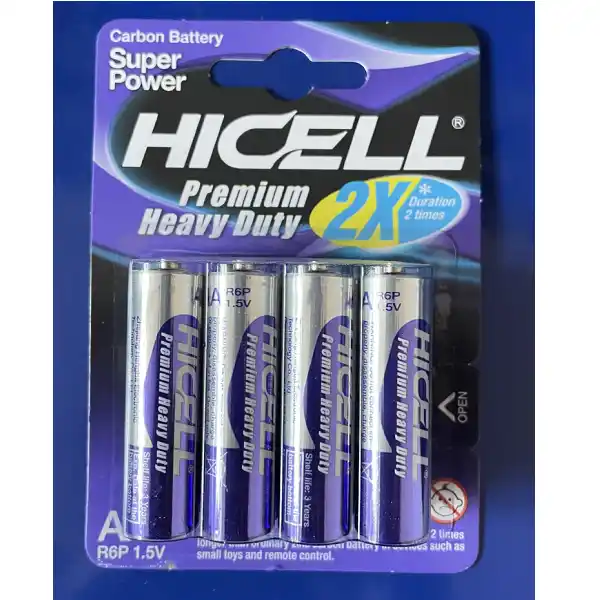 Set baterii CARBON AA (4 buc)