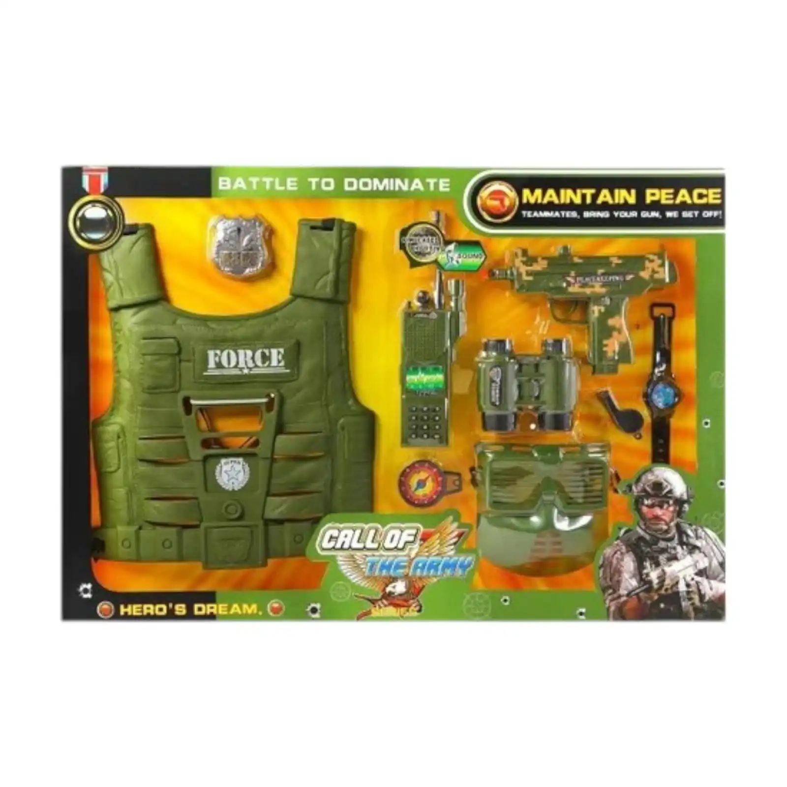 Set militar (Cutie deteriorată)