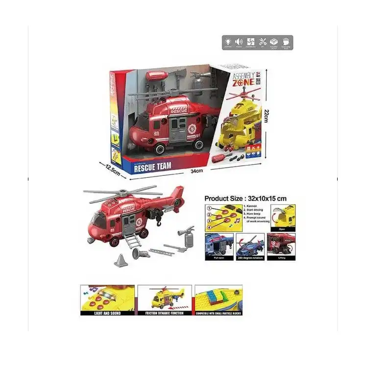 Elicopter cu surubelnita (Cutie deteriorată)