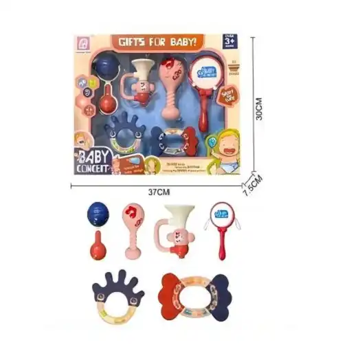 Set jucarii sunatoare (6pcs) (Cutie deteriorată)