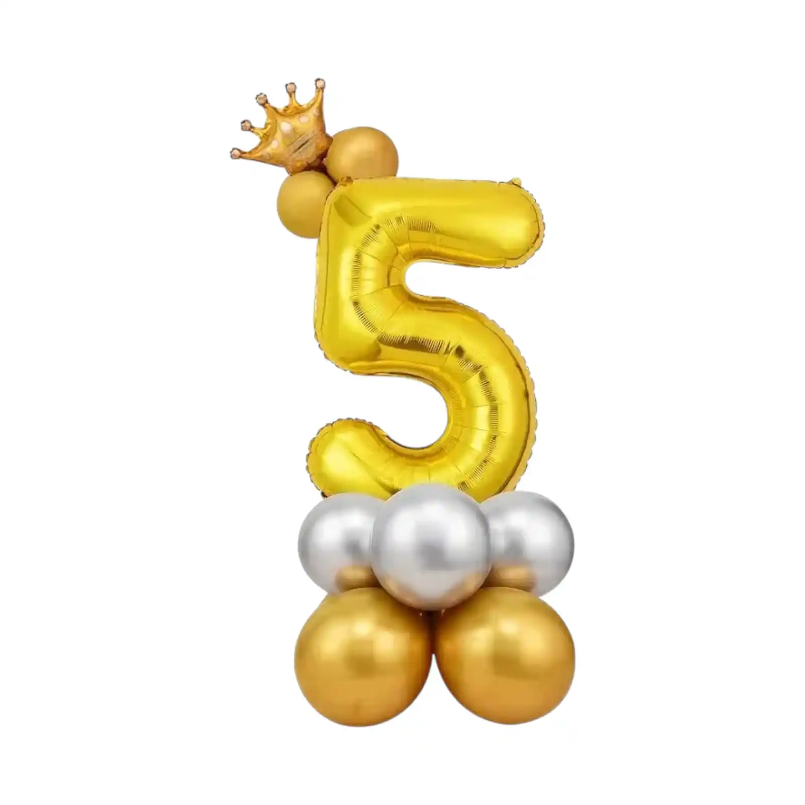 Набор шаров цифра 5 –
