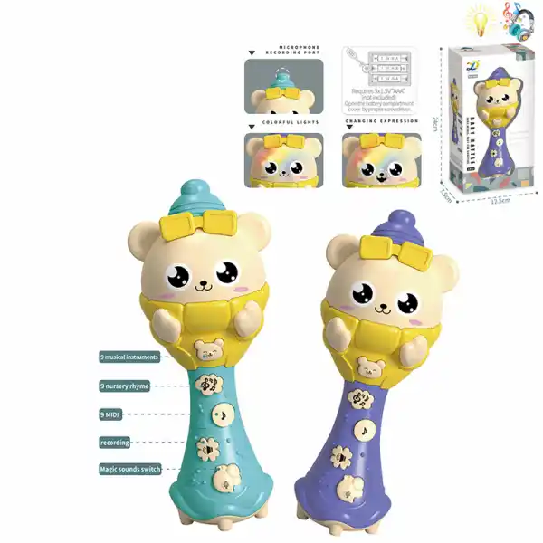 Игрушка со звуком и светом