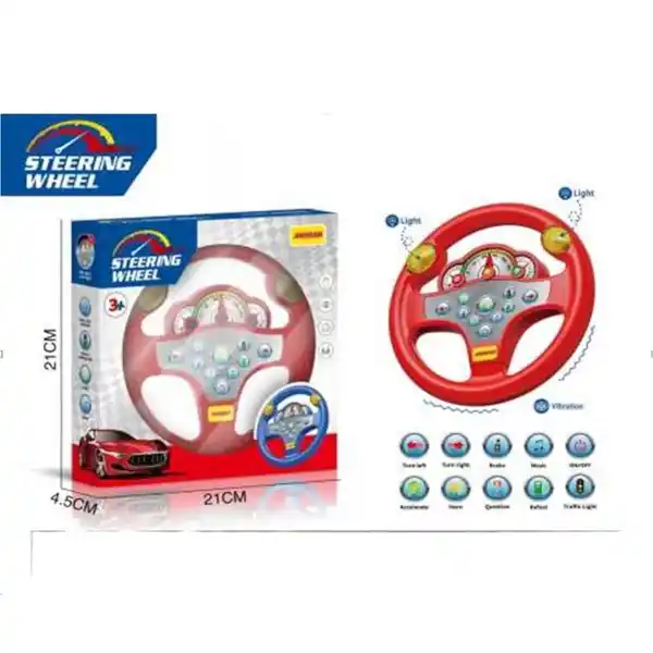 Volan cu muzica si lumini