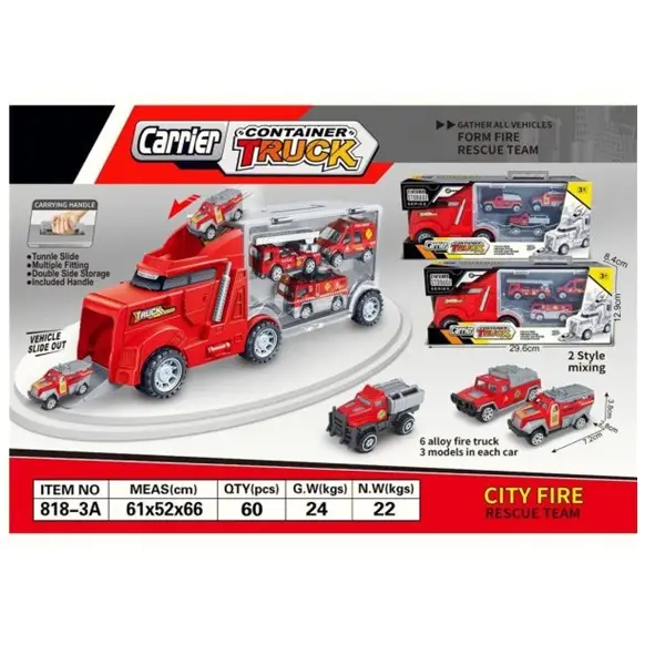 Set truck cu masini