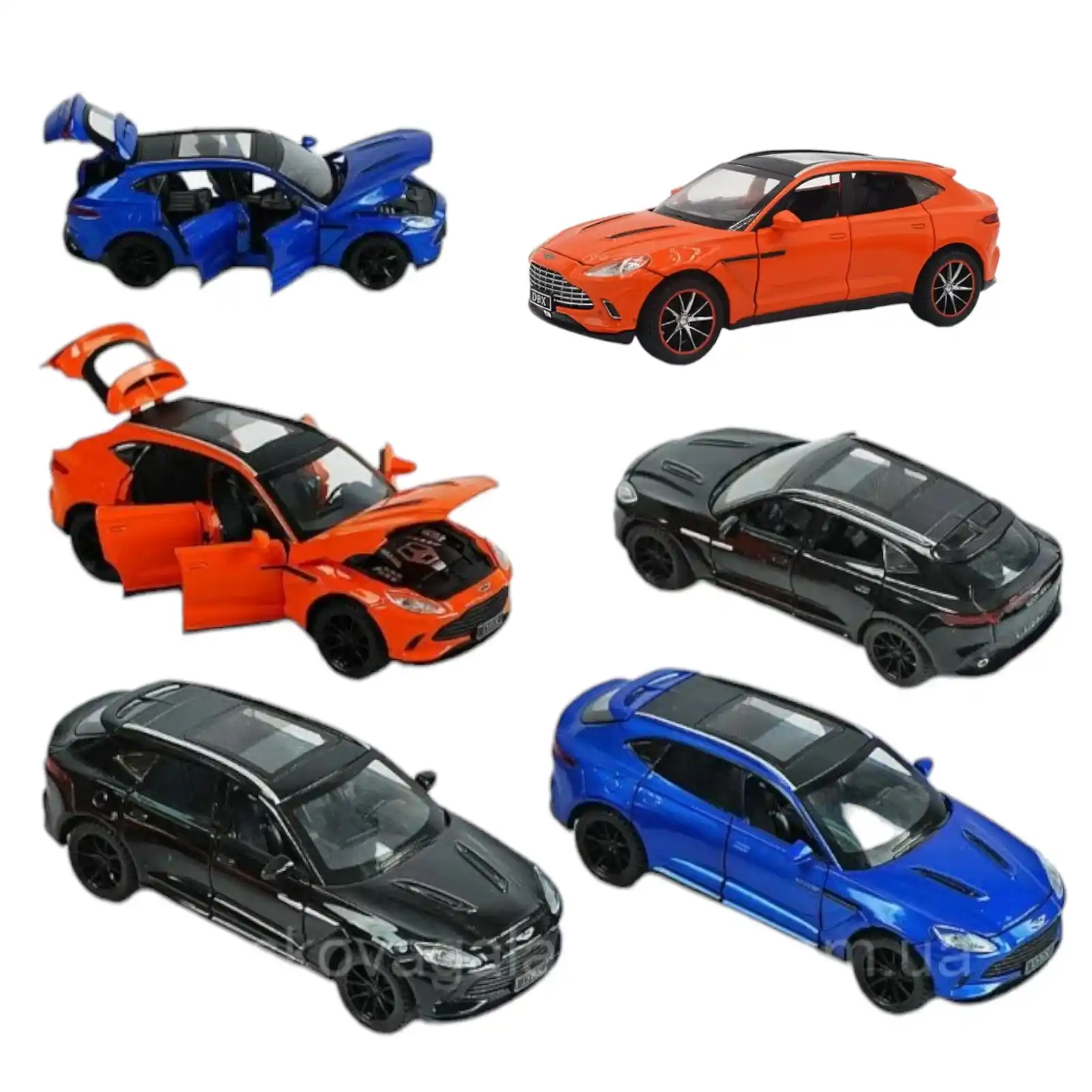 Металлическая машина со звуком и светом