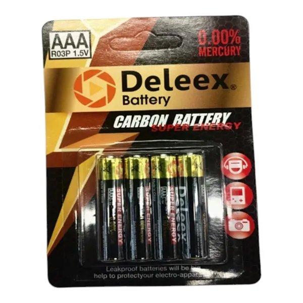 Set baterii AAA carbon (4pcs)