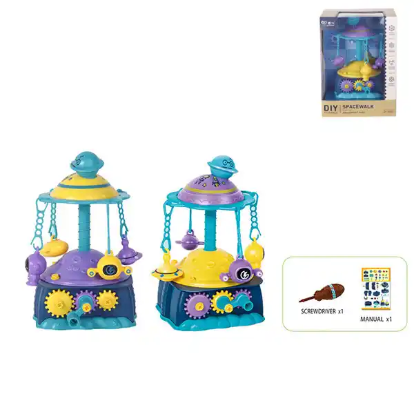 Карусель-конструктор «Сделай сам» с отверткой