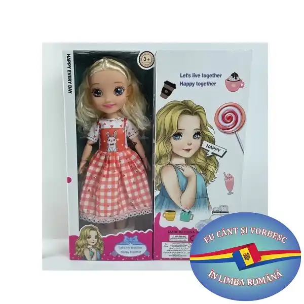 Кукла говорящая на румынском языке