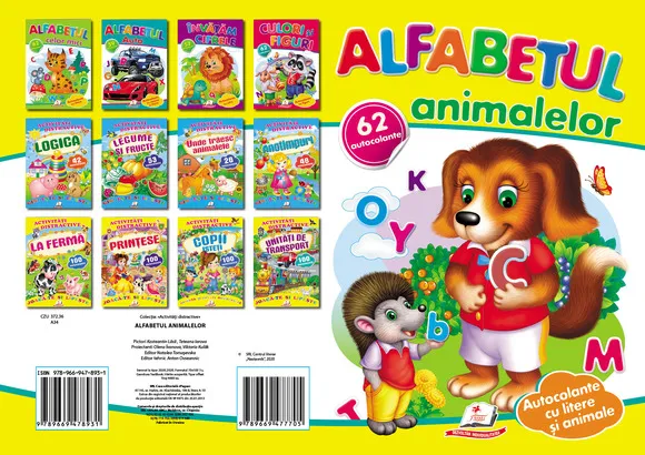 Activități distractive - Alfabetul animalelor