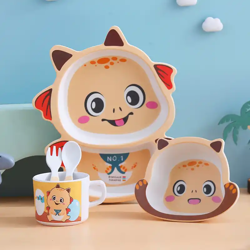 Набор посуды из бамбука