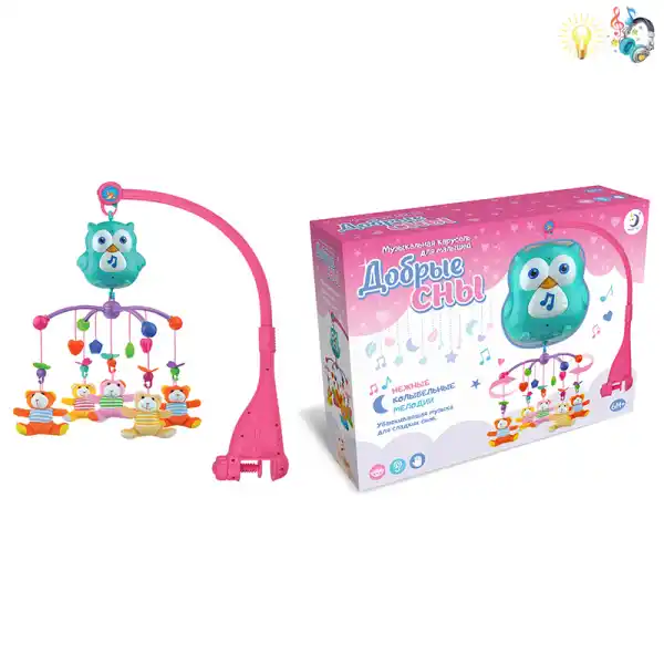 Детская карусель с музыкой и светом 39