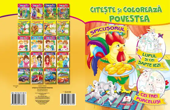 Citiste si coloreaza A4 - Spicusorul
