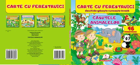 Carte cu ferestruici - Casutele animalelor 36