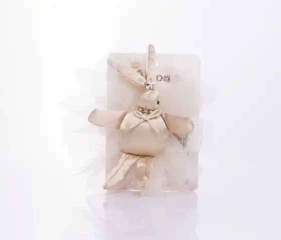 Заколка для волос с кроликом 33