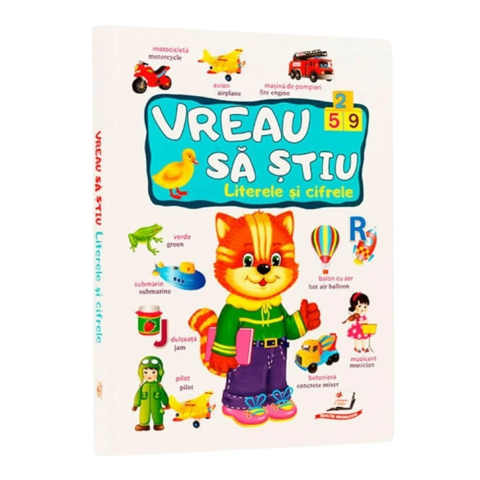 Vreau sa stiu - Literele si cifre
